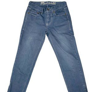 Madewell Blue Jean Capri Straight Leg Jeans 25x25